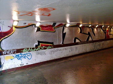 Graffiti Bombing in Kielce - Photo by bris124 - briser, bris124, bris