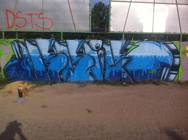 Graffiti Wall in Kielce - Photo by bris124 - briser, bris124, bris