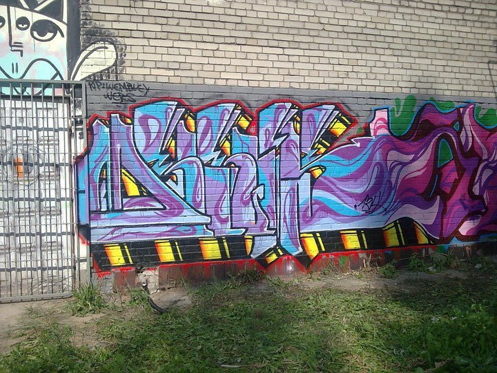 Graffiti Wall in Kielce - Photo by bris124 - briser, bris124, bris