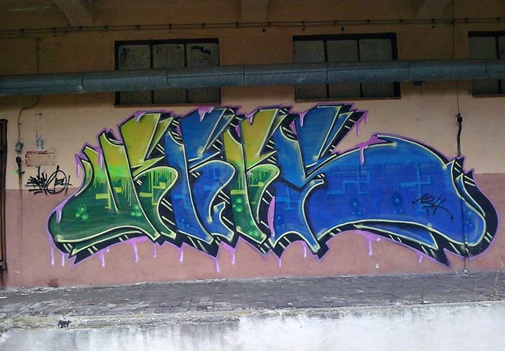 Graffiti Wall in Kielce - Photo by bris124