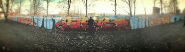 Graffiti Wall in Kielce - Photo by bris124 - briser, bris124, bris (2014)
