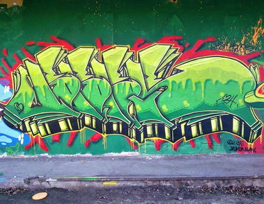 Graffiti Wall in Kielce - Photo by bris124 - briser, bris124, bris