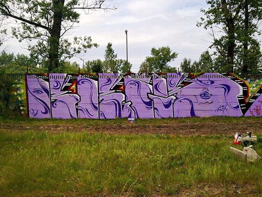Graffiti Wall in Kielce - Photo by bris124 - briser, bris124, bris