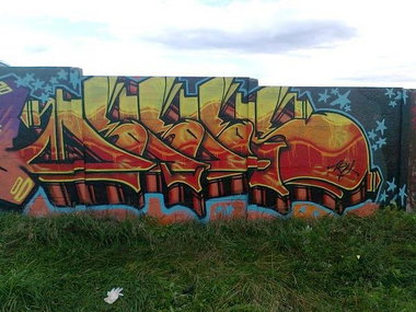 Graffiti Wall in Kielce - Photo by bris124 - briser, bris124, bris