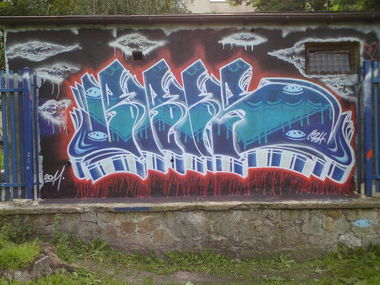 Graffiti Wall in Kielce - Photo by bris124 - briser, bris124, bris (2011)