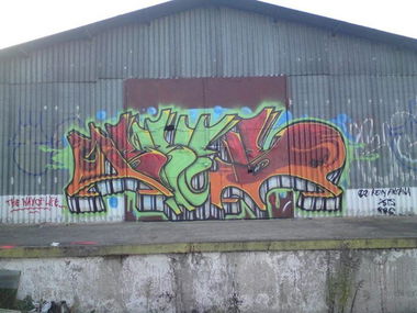 Graffiti Bombing in Kielce - Photo by bris124 - briser, bris124, bris
