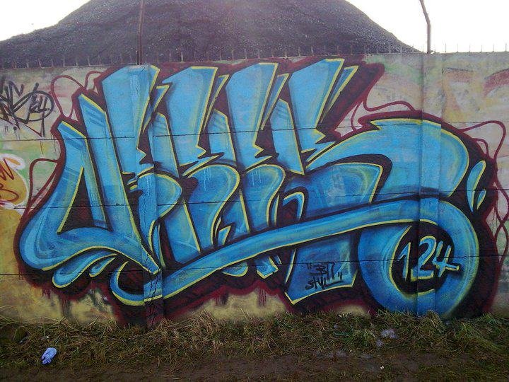 Graffiti Wall in Kielce - Photo by bris124 - briser, bris124, bris
