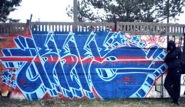 Graffiti Bombing in Kielce - Photo by bris124 - briser, bris124, bris