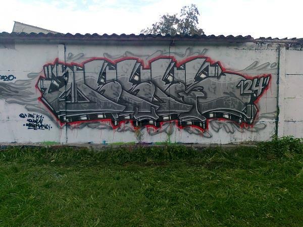 Graffiti Wall in Kielce - Photo by bris124 - briser, bris124, bris