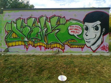 Graffiti Wall in Kielce - Photo by bris124 - briser, bris124, bris