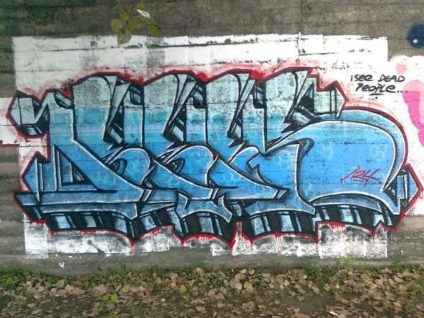 Graffiti Wall in Kielce - Photo by bris124 - bris, bris124, briser