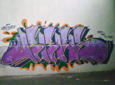 Graffiti Wall in Kielce - Photo by bris124 - bris, bris124, briser