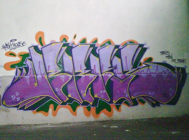 Graffiti Wall in Kielce - Photo by bris124 - bris, bris124, briser