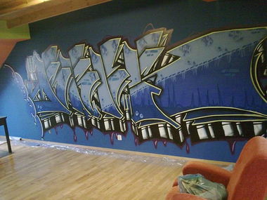 Graffiti Wall in Kielce - Photo by bris124 - bris, bris124, briser