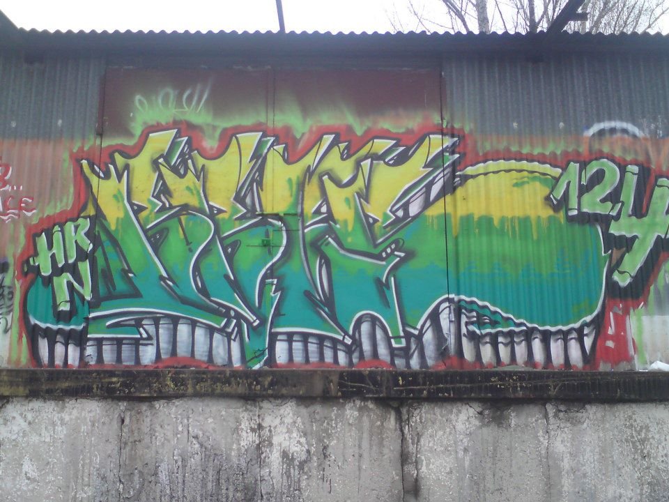 Graffiti Bombing in Kielce - Photo by bris124 - bris, bris124, briser