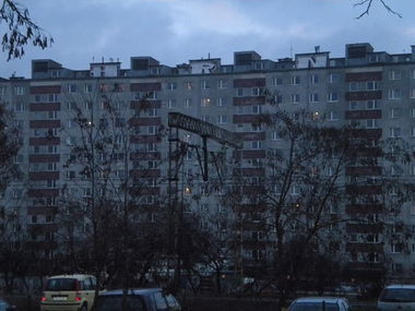 Graffiti Bombing in Kielce - Photo by bris124 - rooftop, bris, bris124