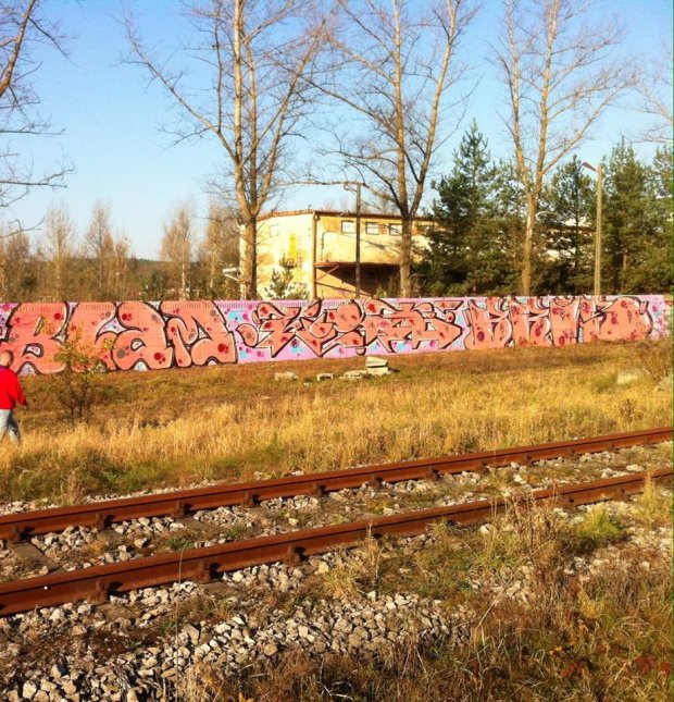 Graffiti Wall in Kielce - Photo by bris124 - bris, bris124, briser (2014)