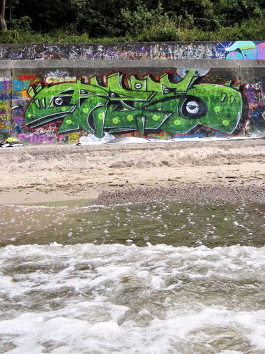 Graffiti Wall in Niechorze - Photo by bris124 - bris, bris124, briser (2014)