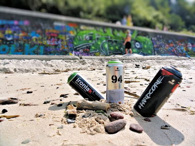 Graffiti Artwork in Niechorze - Photo by bris124 - bris, bris124, briser