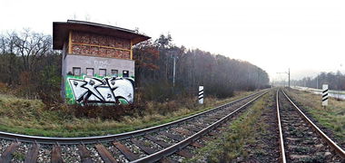 Graffiti Bombing in Kielce - Photo by bris124 - bris124, briser, haeren (2014)