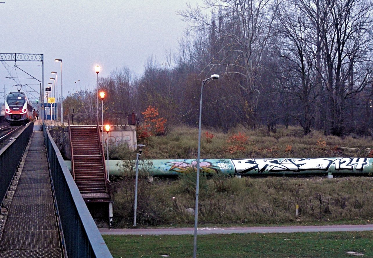 Graffiti Bombing in Kielce - Photo by bris124 - bris124, briser, haeren (2014)