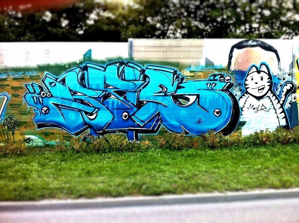 Graffiti Wall in Kielce - Photo by bris124 - bris, bris124, hrn