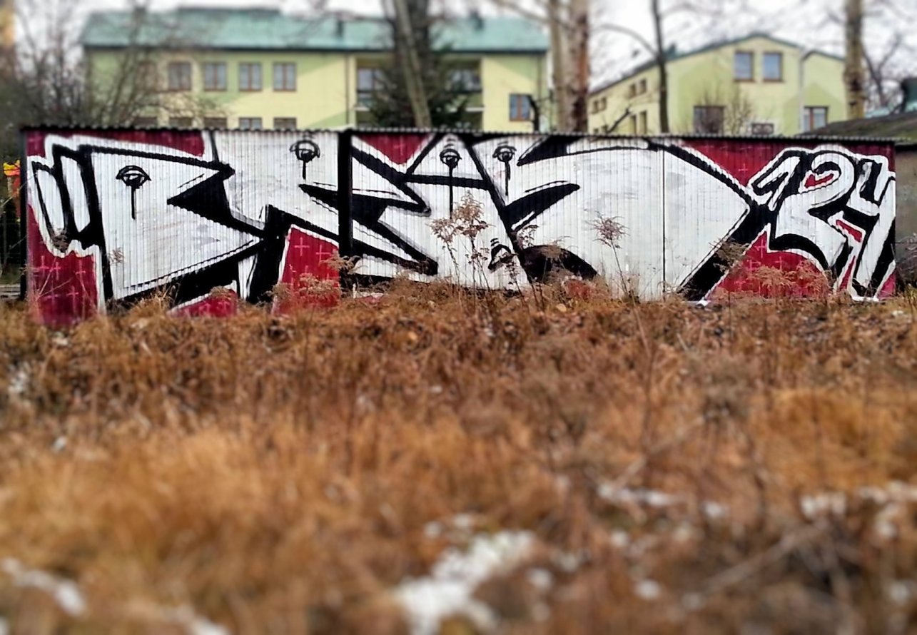 Graffiti Bombing in Kielce - Photo by bris124 - bris124, bris, briser (2014)