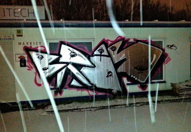Graffiti Bombing in Kielce - Photo by bris124 - bris, bris124, briser (2015)