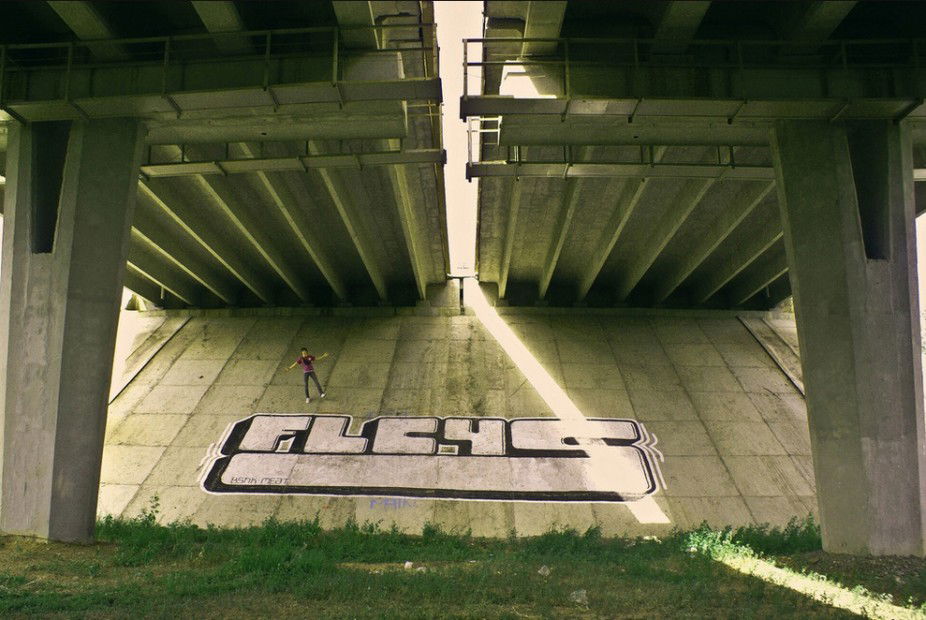 Graffiti Bombing - Photo by bsnk_c45 - c45, flc45, bsnk