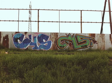 Graffiti Bombing - Photo by bsnk_c45 - c45, bsnk, subt