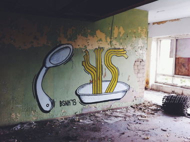 Graffiti Street Art - Photo by bsnk_c45 - c45, bsnk