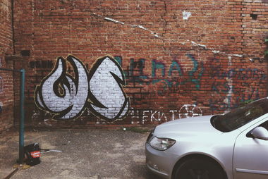 Graffiti Bombing - Photo by bsnk_c45 - c45