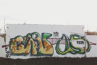 Graffiti Bombing - Photo by bsnk_c45 - c45, bsnk, ????