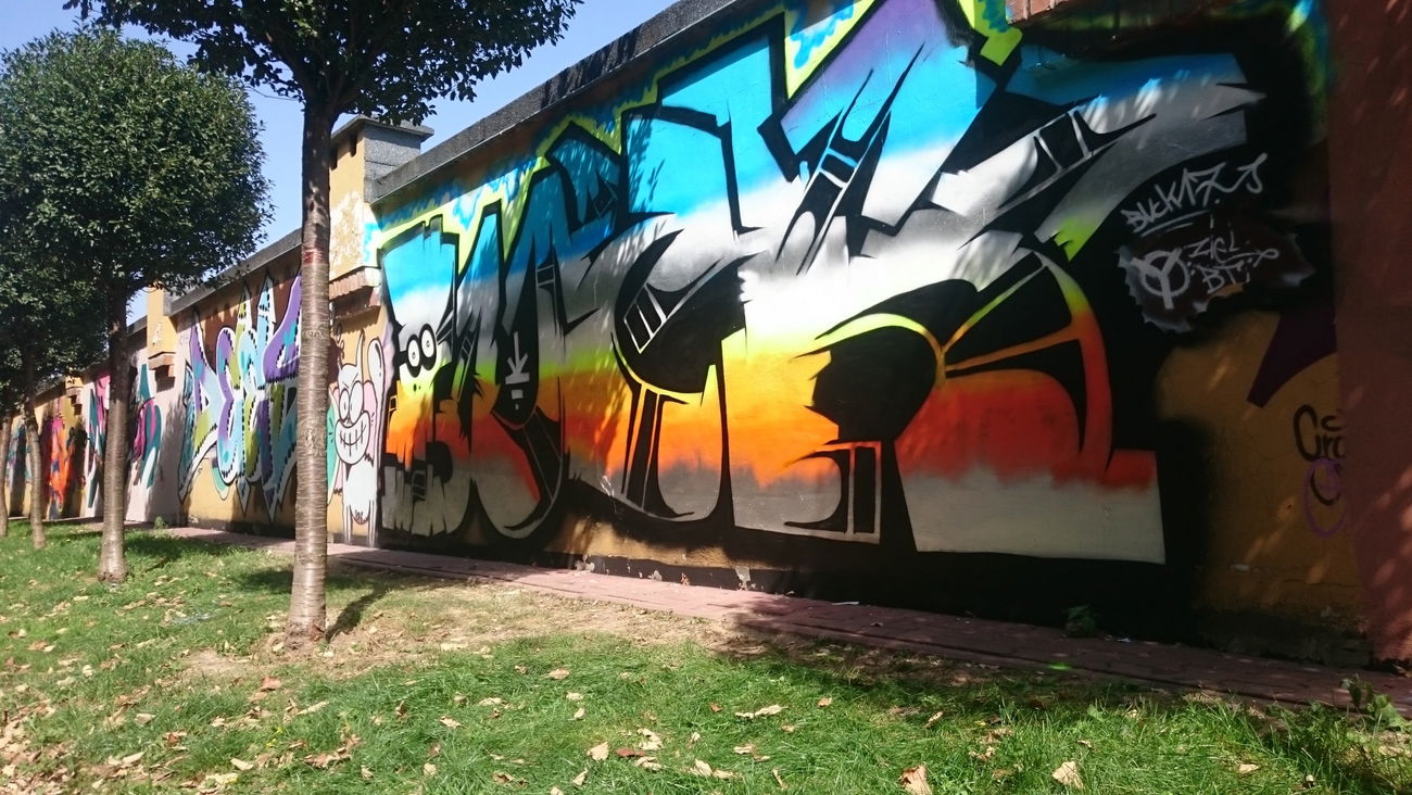 Graffiti Wall - Photo by bucket1 - Buckelo