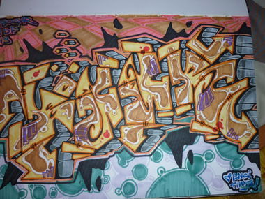 Graffiti Sketch - Photo by bug - bogar (2013)