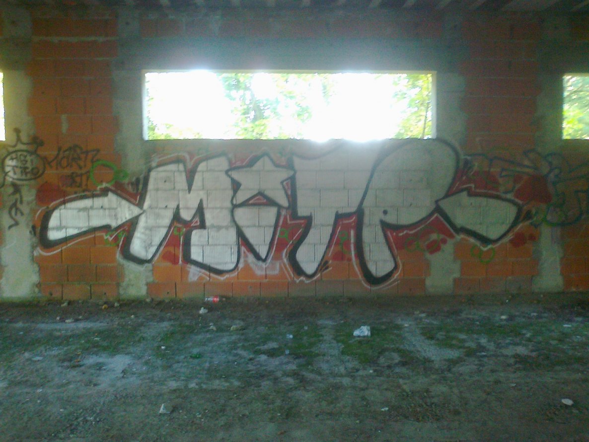 Graffiti Bombing in ?yrardów - Photo by buldii - Mite (2013)