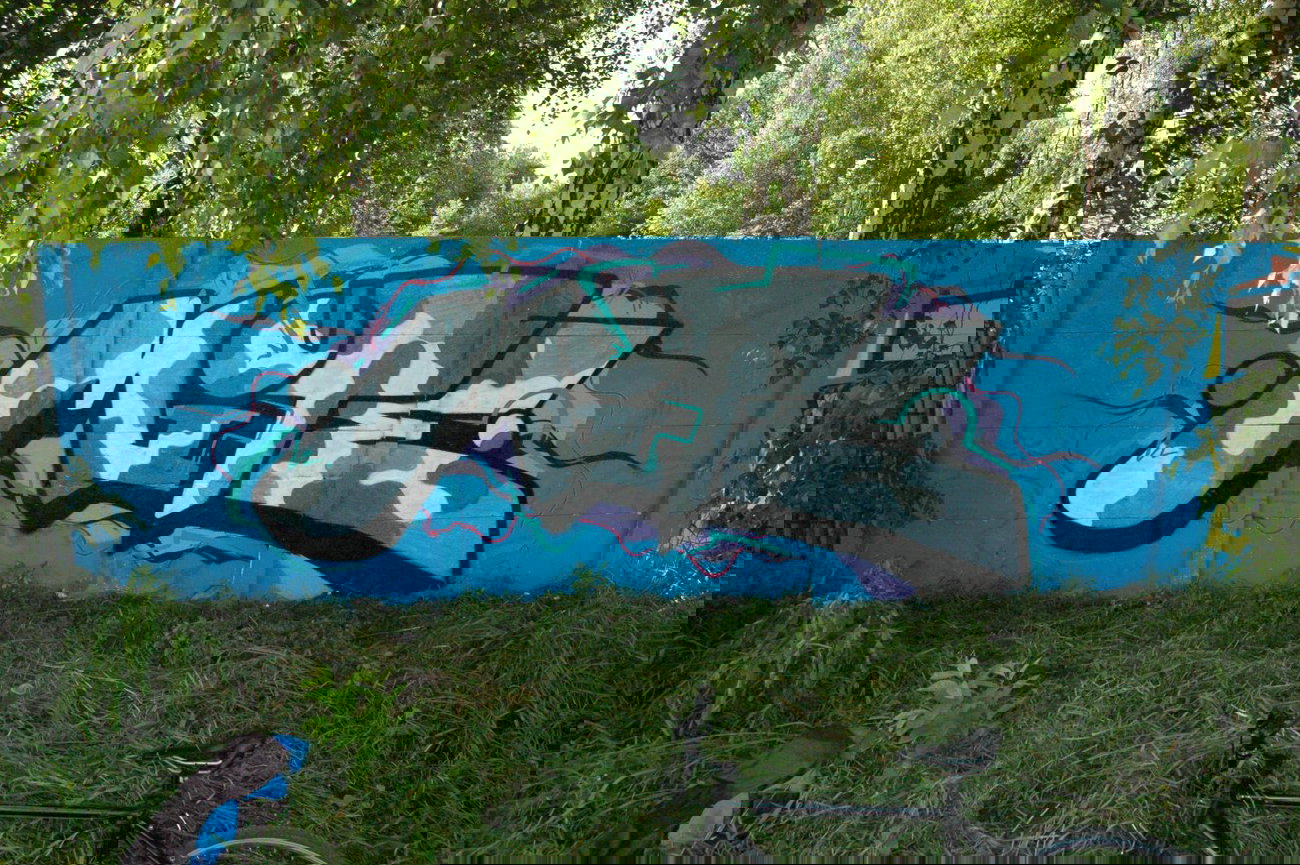 Graffiti Wall in ?yrardów - Photo by buldii - Mite (2013)