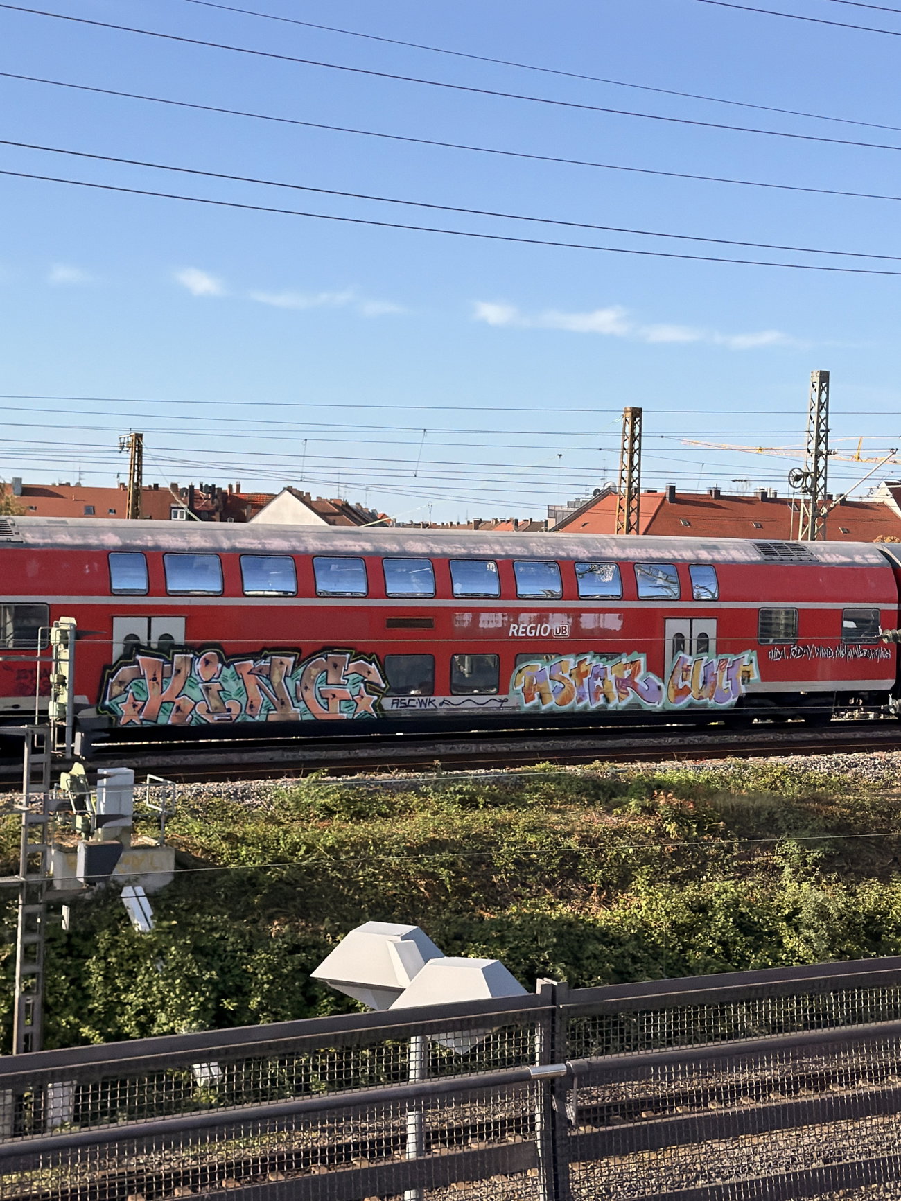 Graffiti Train in Nuremberg - Photo by buntistbesser (2026)