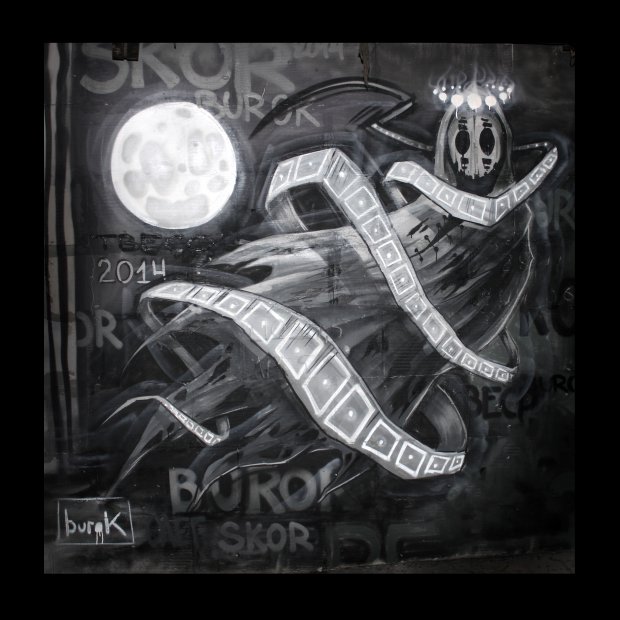 Graffiti Wall - Photo by burok - burok, japan, god (2014)