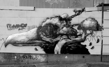 Graffiti Wall - Photo by burok - collapse, art, collapseart (2013)