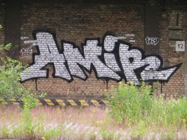 Graffiti Bombing in Dresden - Photo by butterbroetchen - Amir