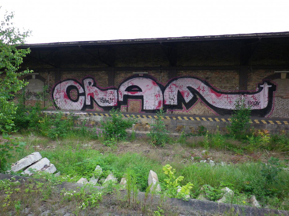 Graffiti Bombing in Dresden - Photo by butterbroetchen - Cram