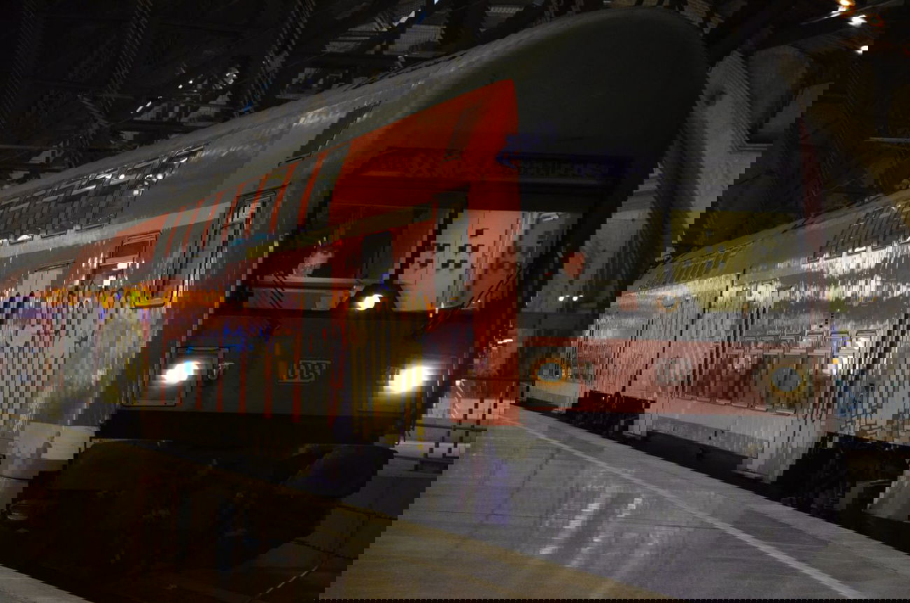 Graffiti Train in Leipzig - Photo by butterbroetchen - Hwai (2014)