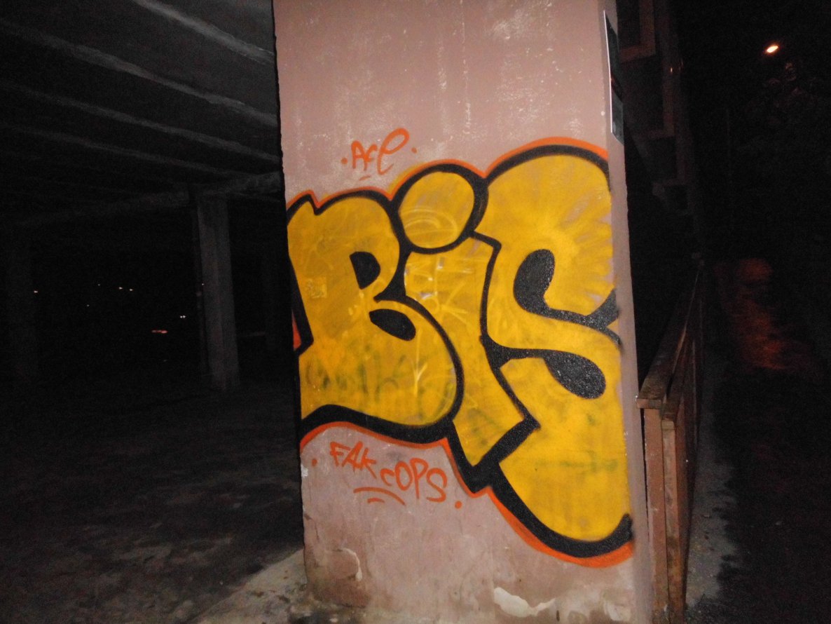 Graffiti Bombing in Drakovce - Photo by byskok - bys