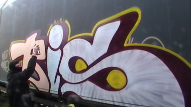 Graffiti Train - Photo by byskok - hh