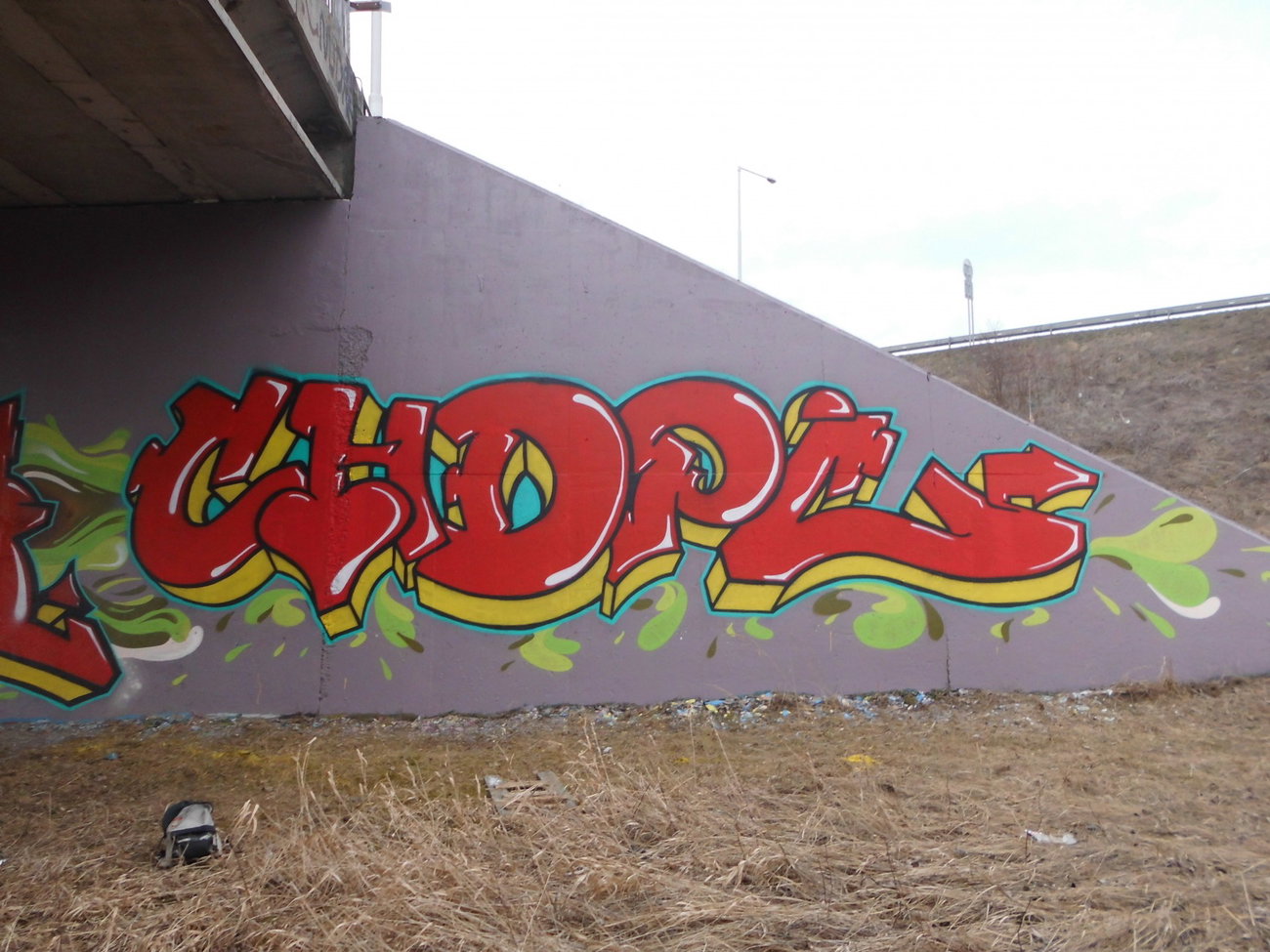 Graffiti Wall - Photo by byskok