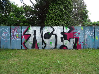 Graffiti Bombing - Photo by byskok