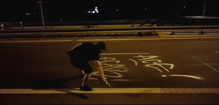 Graffiti Bombing - Photo by byskok