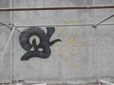 Graffiti Bombing - Photo by byskok