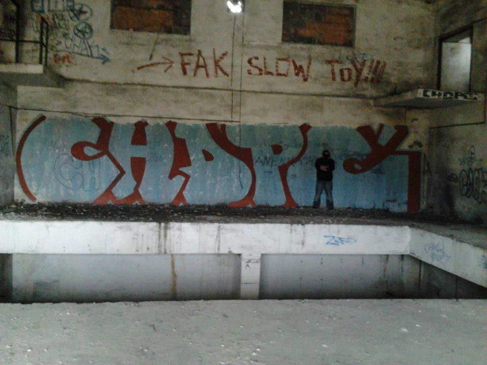 Graffiti Bombing - Photo by byskok